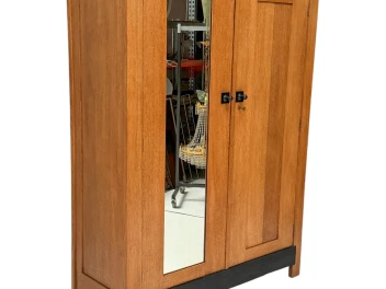 Art Deco Modernist Armoire or Wardrobe by Hendrik Wouda for Pander, 1924